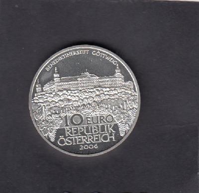 Beschrijving: 10 Euro ABBEY GOTTWEIG 